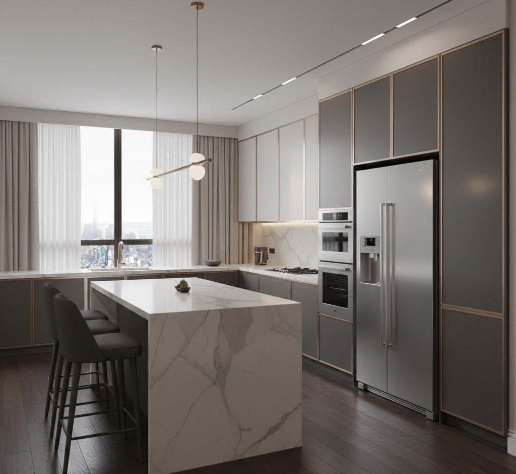 Sophisticated kitchen design