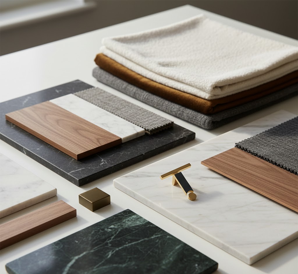 Material and finish selection guidance